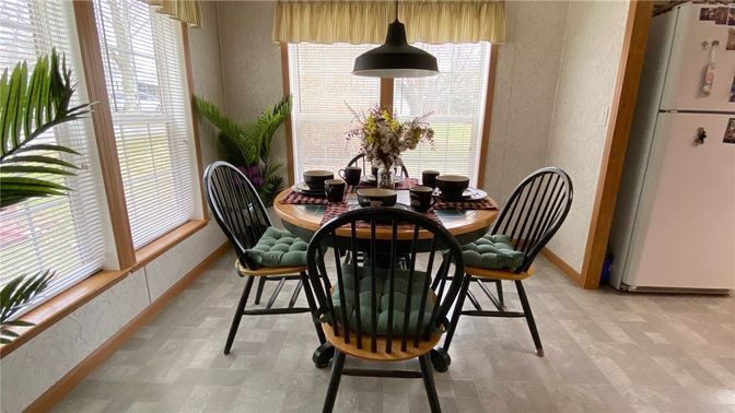Dining room, Interior, Pendant Lights