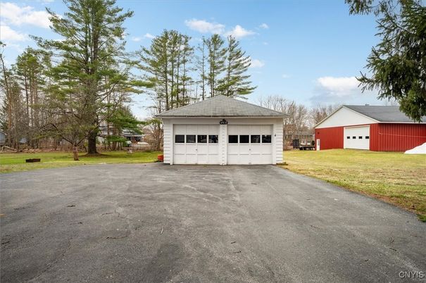 Backyard, Detached Garage, Exterior