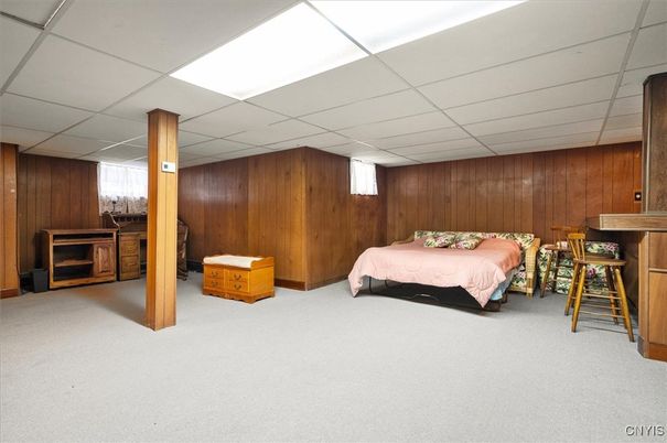 Bedroom, Interior, Wooden Walls