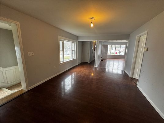 Empty room, Interior, Wood Texture Flooring