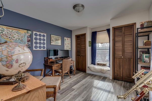 Home Office, Interior, Wood Texture Flooring