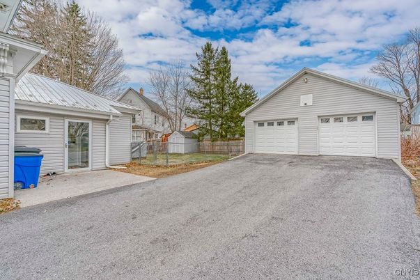 Backyard, Detached Garage, Exterior