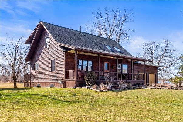 Backyard, Exterior, Facade, Log Home