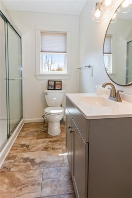 Bathroom, Glass Shower, Interior