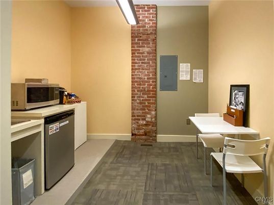 Interior, Stone Walls, Wood Texture Flooring