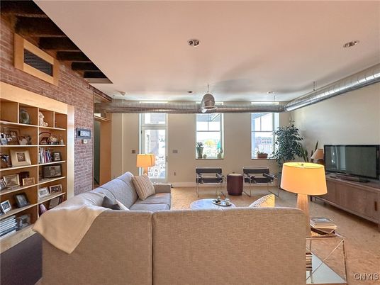 Interior, Living room, Stone Walls