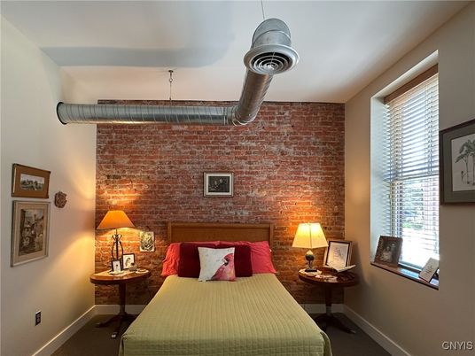 Bedroom, Interior, Stone Walls