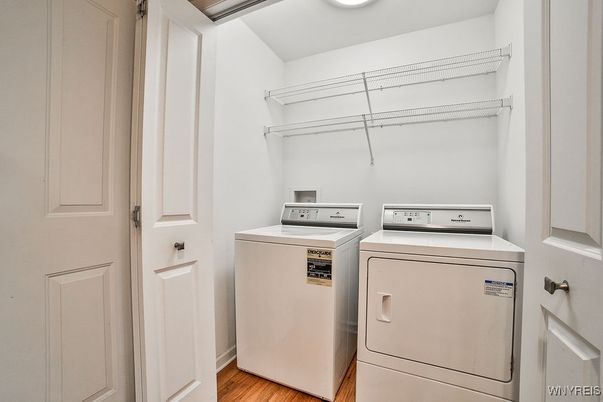 Interior, Utility Closets, Washer, Wood Texture Flooring