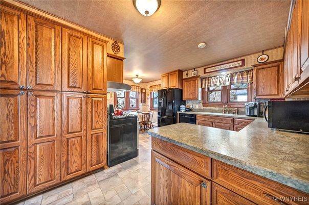Dining room, Interior, Kitchen