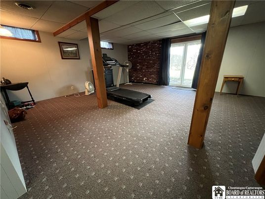 Fitness Equipment, Interior, Stone Walls