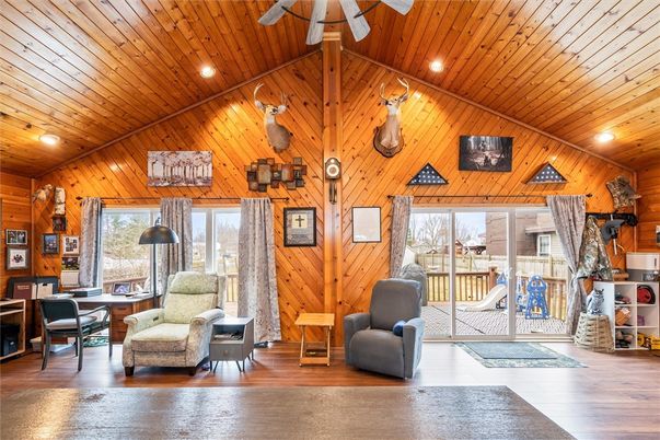 Interior, Recessed Lighting, Wooden Ceilings, Wood Texture Flooring, Wooden Walls