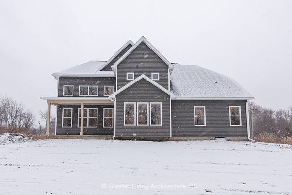 Exterior, Facade, Brick Traditional