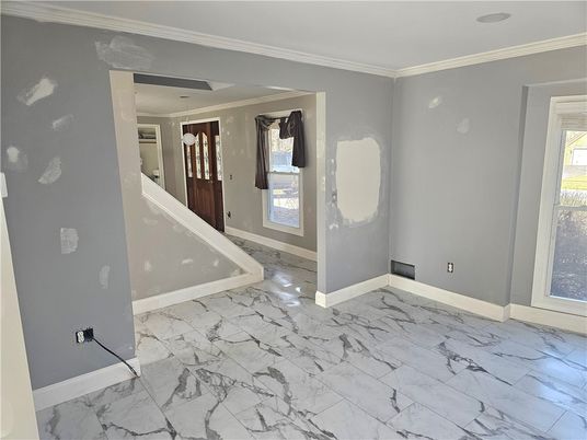 Empty room, Interior, Marble