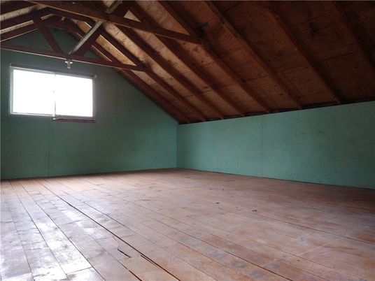 Empty room, Interior, Wooden Beams, Wooden Ceilings, Wood Texture Flooring