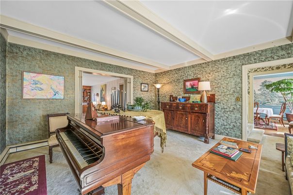 Interior, Living room, Piano