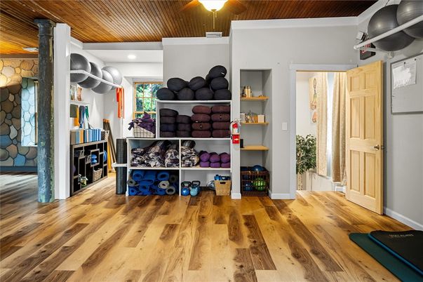 Interior, Recessed Lighting, Wooden Ceilings, Wood Texture Flooring