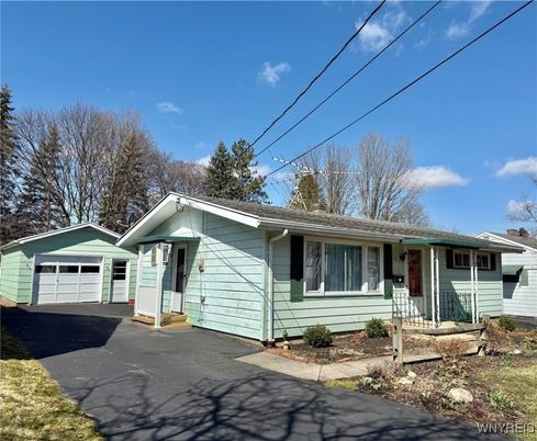 Attached, Detached Garage, Exterior, Facade, Ranch