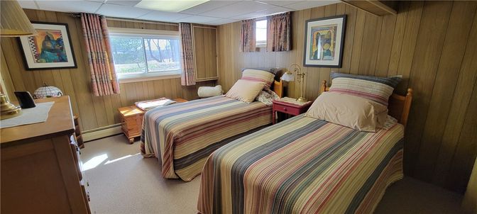 Bedroom, Interior, Wooden Walls