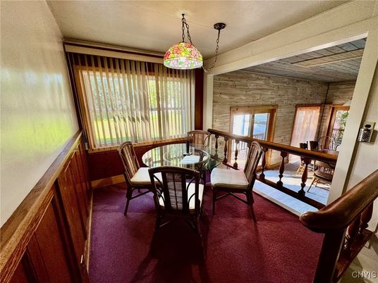 Dining room, Interior, Wooden Walls