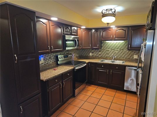 Interior, Kitchen, Stainless Steel Appliances