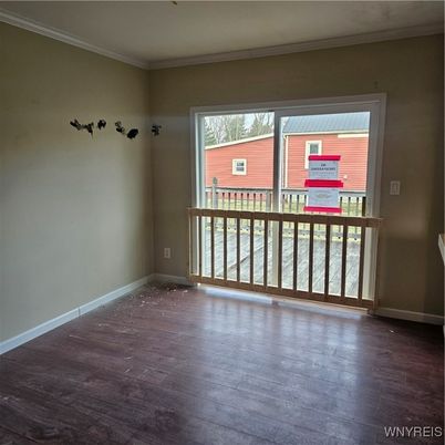 Empty room, Interior, Wood Texture Flooring