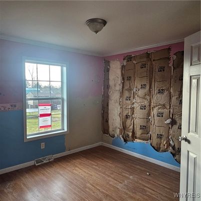 Empty room, Interior, Wood Texture Flooring