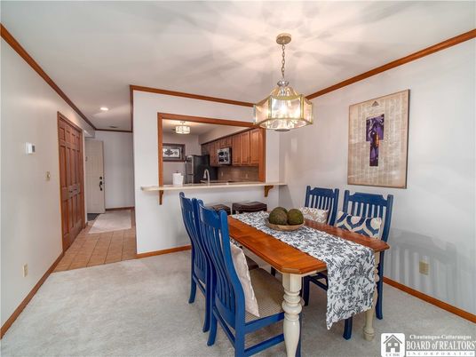 Dining room, Interior, Kitchen, Pendant Lights, Recessed Lighting