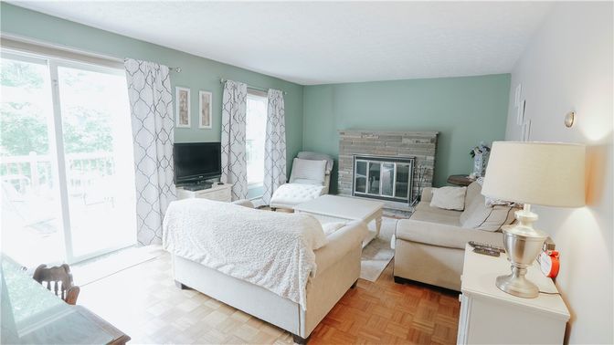 Fireplace, Interior, Living room, Wood Texture Flooring