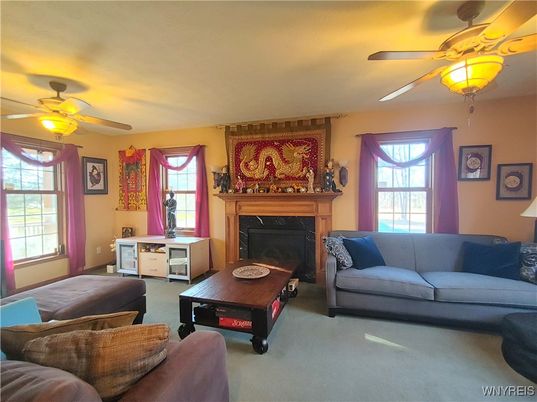 Fireplace, Interior, Living room