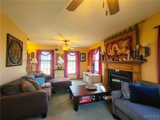 Fireplace, Interior, Living room