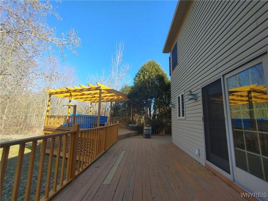 Exterior, Wood Texture Flooring