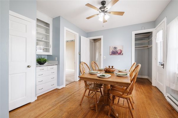 Dining room, Interior, Wood Texture Flooring