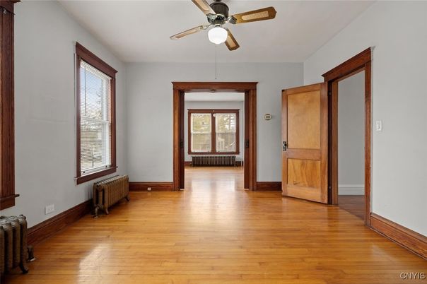 Empty room, Interior, Wood Texture Flooring