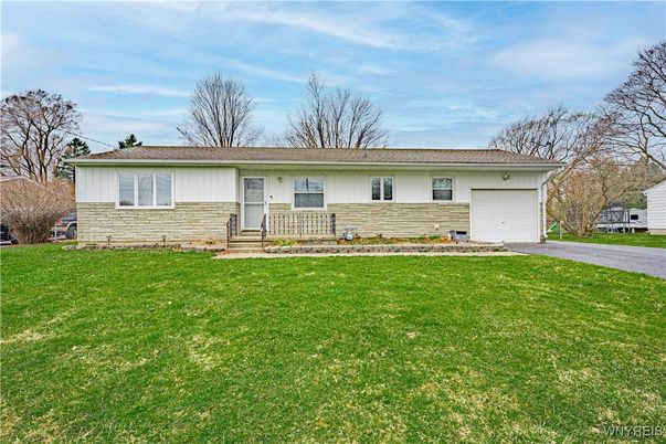Attached, Backyard, Exterior, Facade, Ranch
