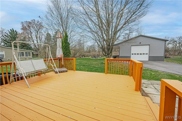 Backyard, Detached Garage, Exterior
