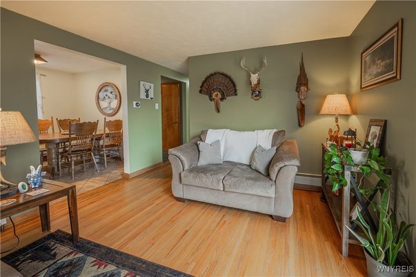 Dining room, Interior, Wood Texture Flooring