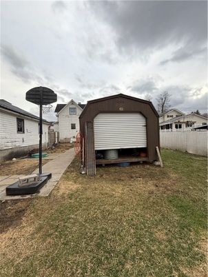 Backyard, Detached Garage, Exterior