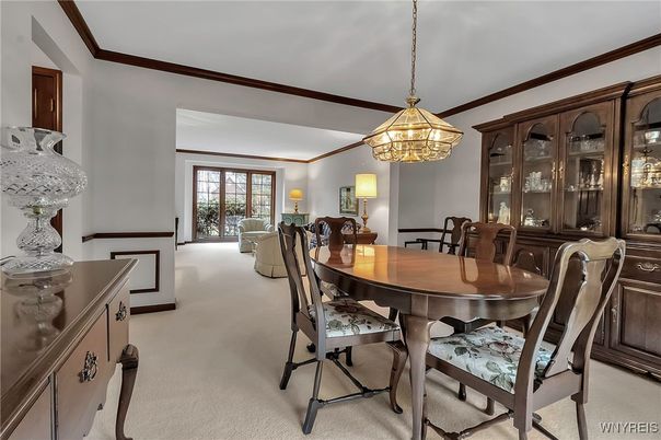 Dining room, Interior, Pendant Lights