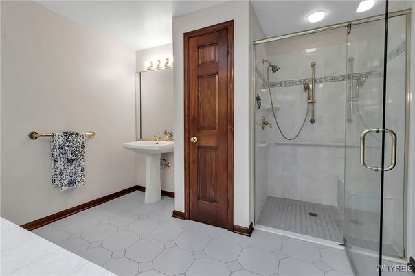 Bathroom, Glass Shower, Interior