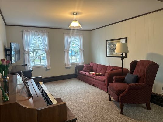 Interior, Living room, Piano
