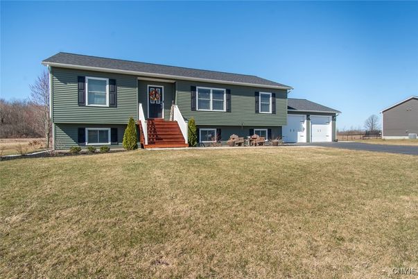 Attached, Backyard, Exterior, Facade, Raised Ranch