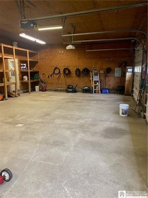 Garage, Interior, Stone Walls