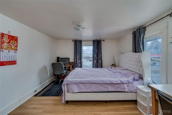 Bedroom, Home Office, Interior, Wood Texture Flooring