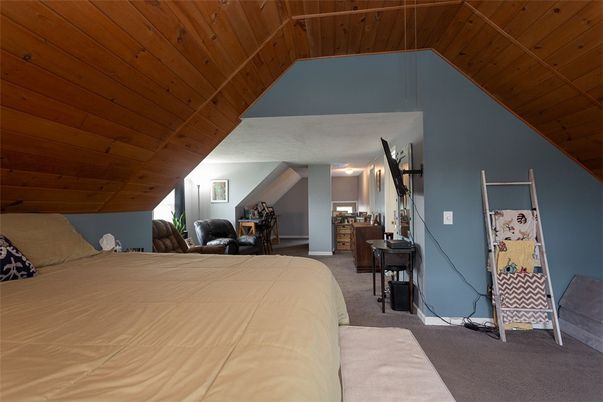 Bedroom, Interior, Wooden Ceilings