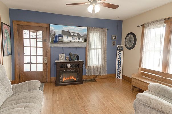 Fireplace, Interior, Wood Texture Flooring