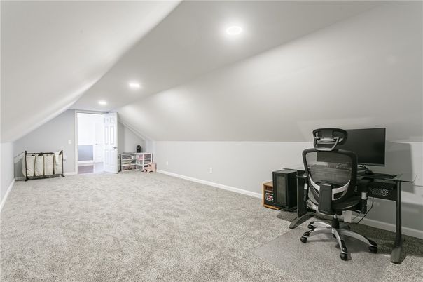Home Office, Interior, Recessed Lighting