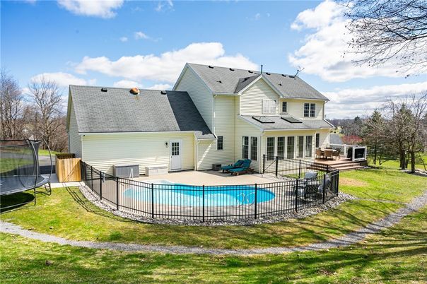 Backyard, Exterior, Playground, Pool, Solar Panels