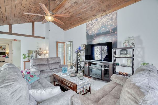 Interior, Living room, Wooden Ceilings