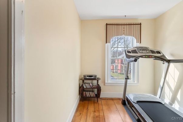 Fitness Equipment, Interior, Wood Texture Flooring