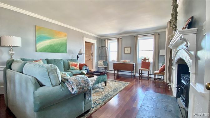 Fireplace, Interior, Living room, Wood Texture Flooring